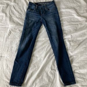 Dark washed American Eagle Jeans
